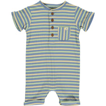 Load image into Gallery viewer, Comborne Ribbed Henley Romper
