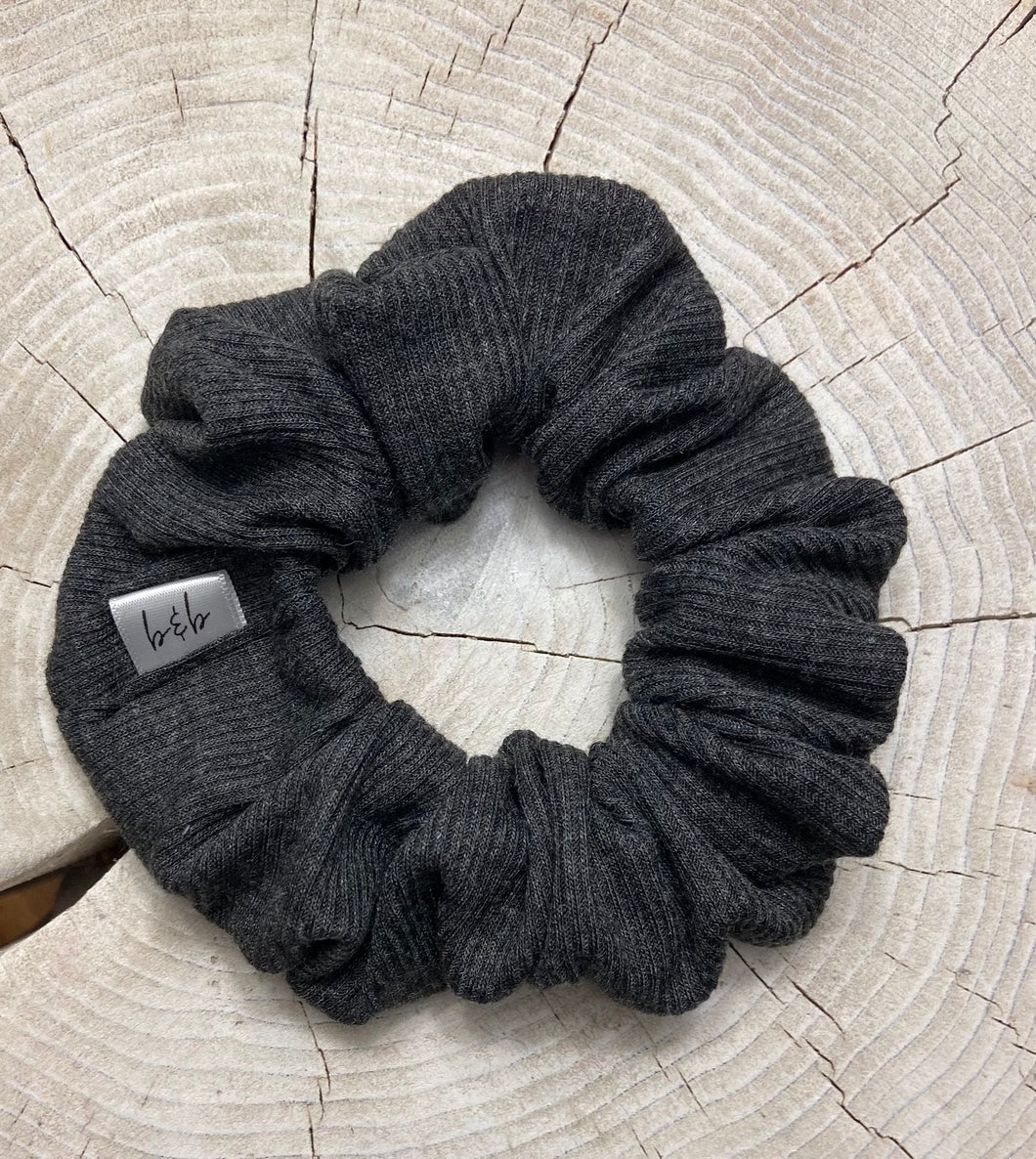 Coal Scrunchie