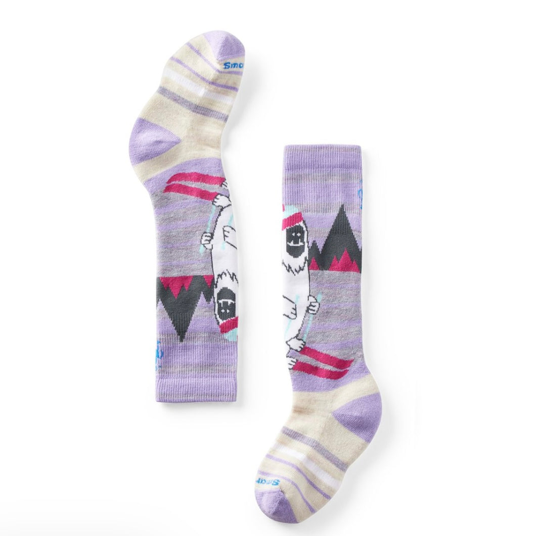 Kids Wintersport Full Cushion - Purple Yeti