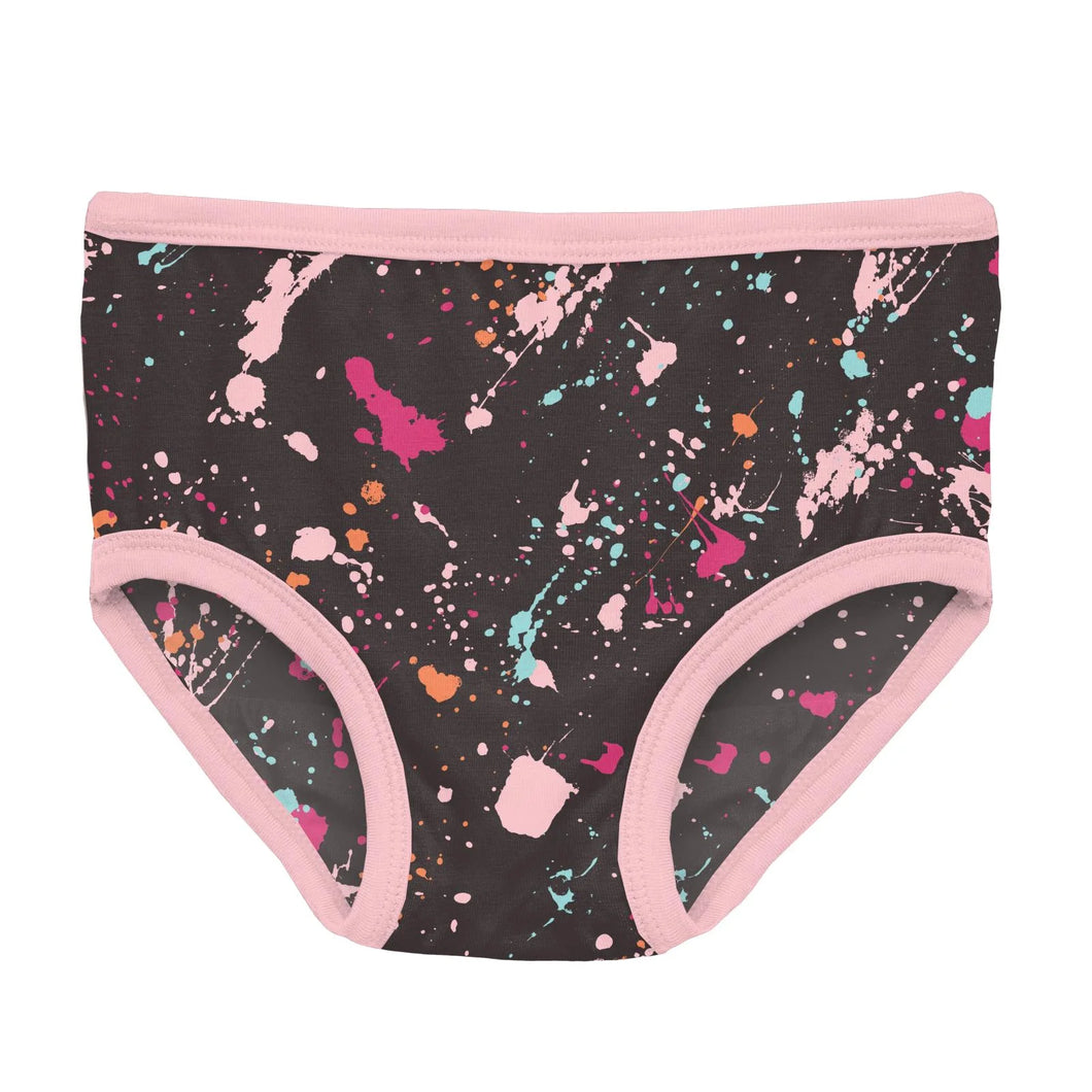 Girls Underwear - Calypso Splatter Paint