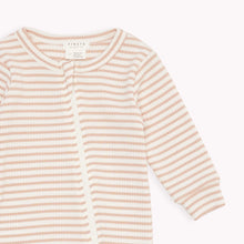 Load image into Gallery viewer, Rose Striped Modal Rib Sleeper
