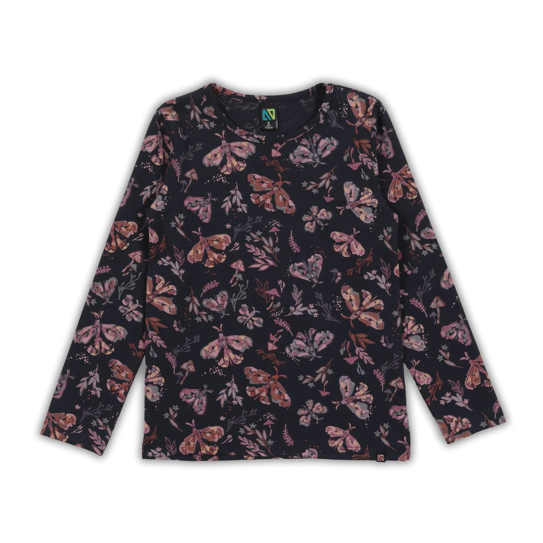 Floral Moth Long Sleeve