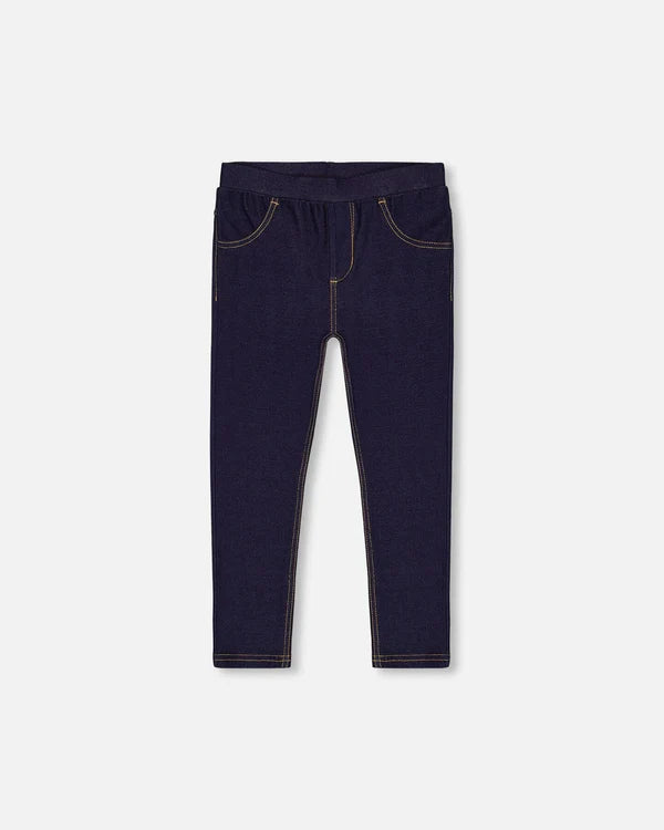 Dark Blue Denim Jegging