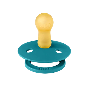Bibs Pacifier - Round Nipple - Dark Teal/1