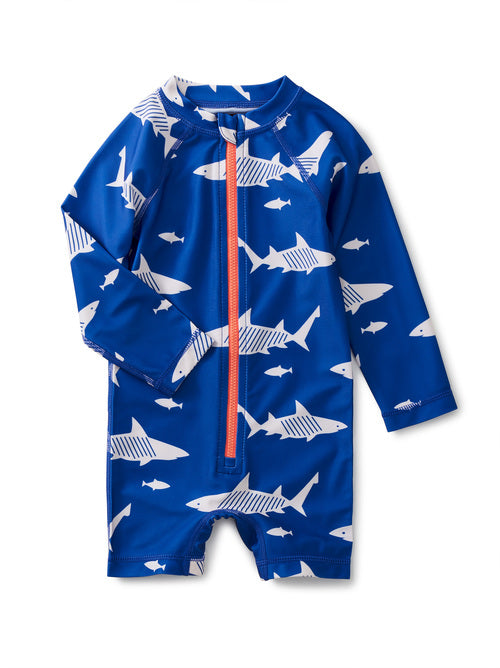 Rash Guard Baby Swimsuit - Great White