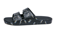Load image into Gallery viewer, Freedom Moses Sandals - Bolt Black
