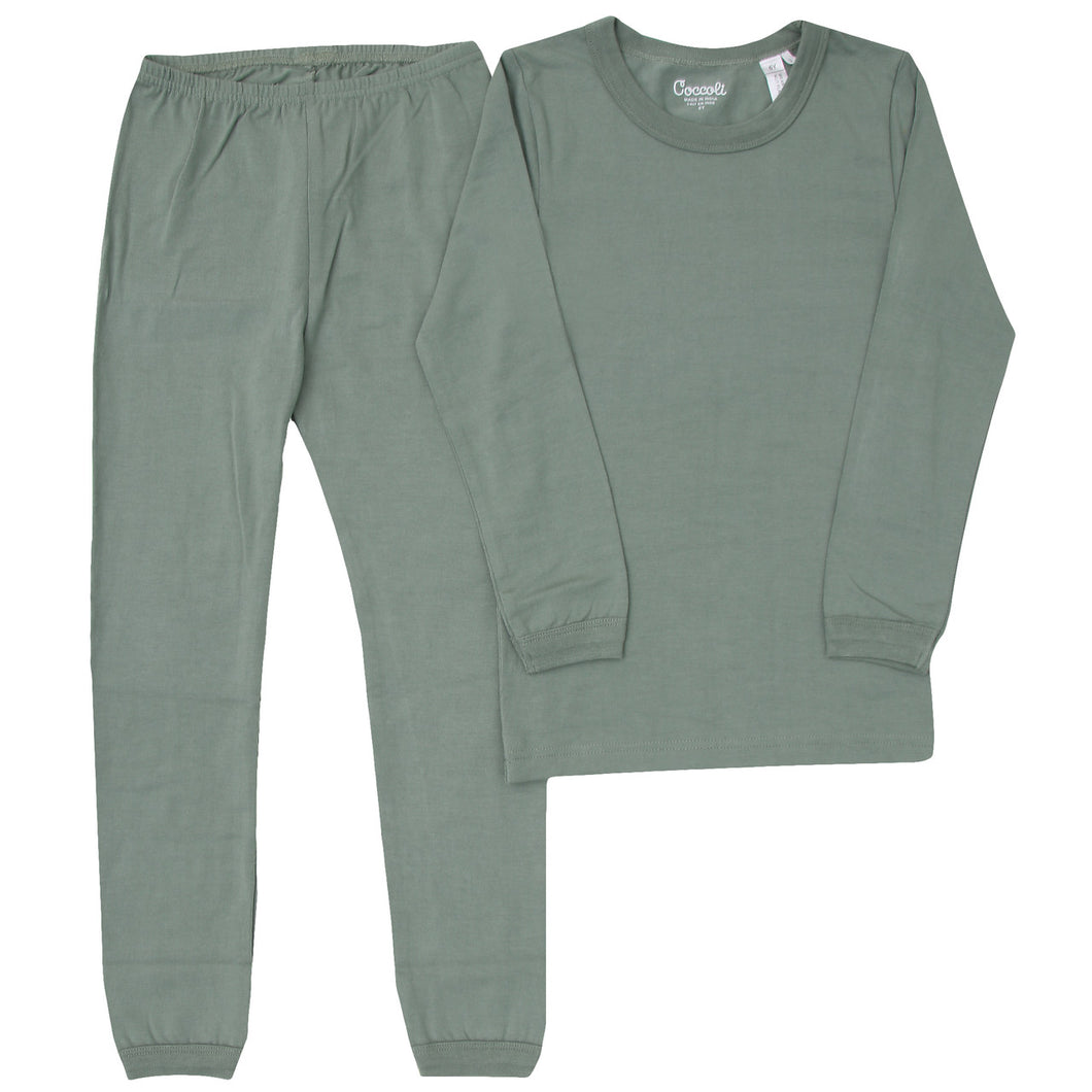 Long Sleeve Modal PJ - Sage