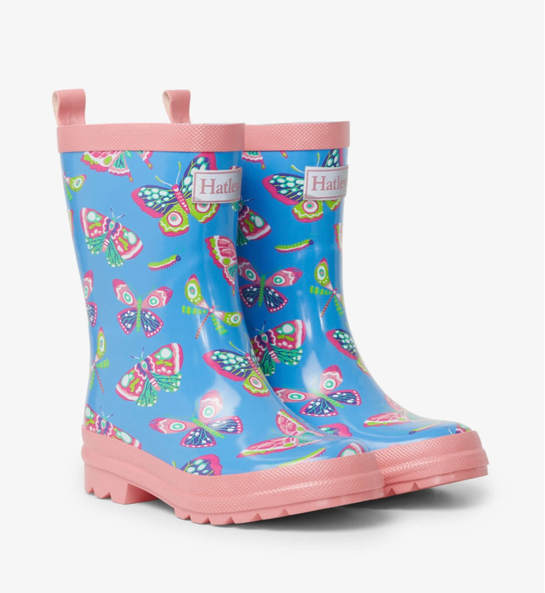 Butterfly Rain Boots