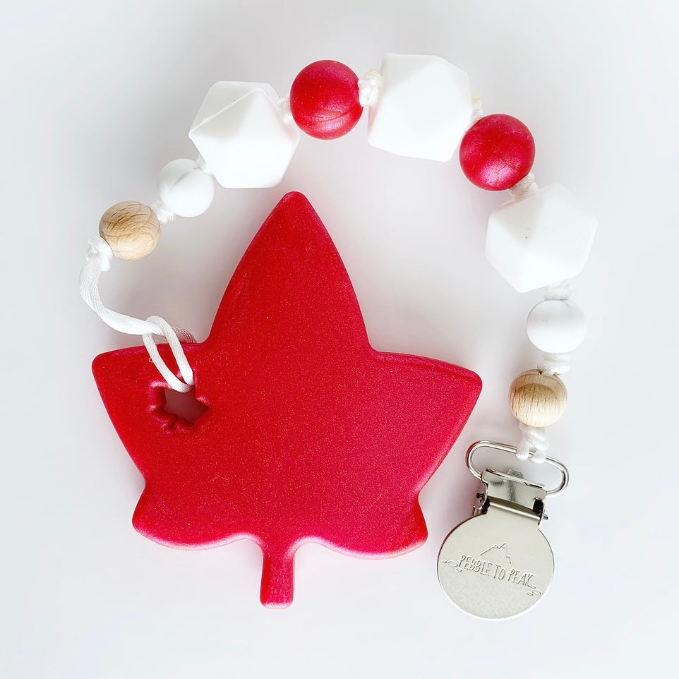 Maple Leaf Teether