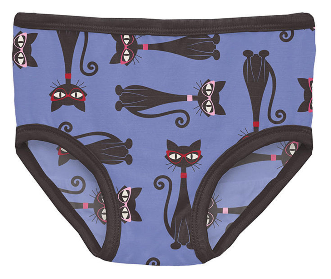 Girls Printed Underwear - Forget Me Not Cool Cats
