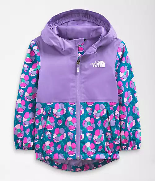 Toddler Zipline Rain Jacket - Paisley Purple