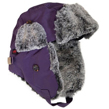 Load image into Gallery viewer, Trappers Hat - Blue or Purple
